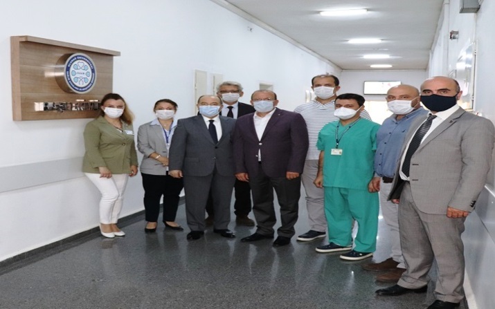 Bursa Ticaret Borsası Yönetiminden, Uludağ Üniversitesi Tıp Fakültesi Hastanesi’ne Ziyaret